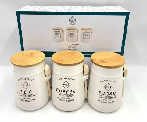 Набор керамических банок "Country Canister Set"